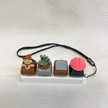 Spooky 4 In a Row Keyboard Fidget