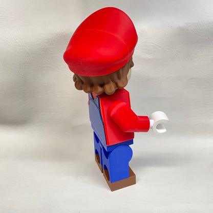 Medium 9-inch Size Mario Brick Figure