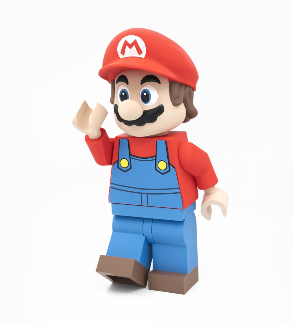 Giant 16-inch Mario Brick Figure